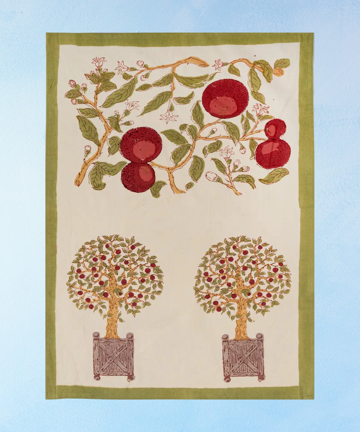 tea towel - orange tree