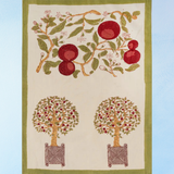 tea towel - orange tree