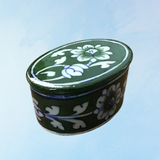 boîte à bibelots – poterie bleue (styles multiples)