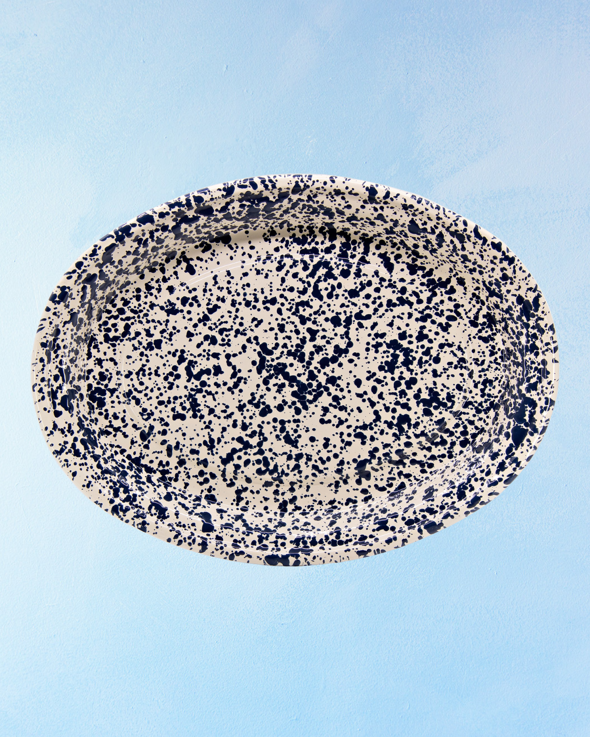 platter - splatter enamelware