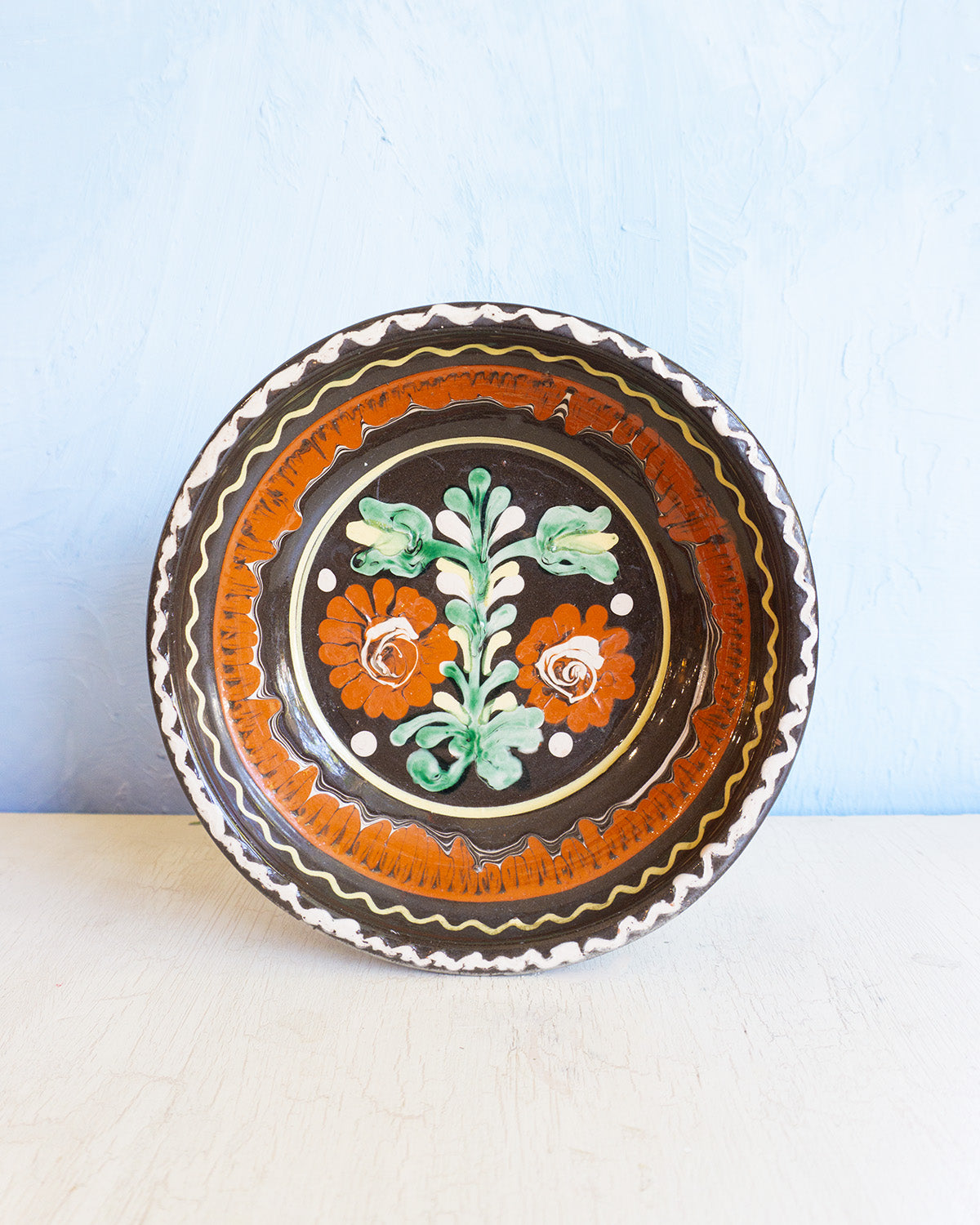 traditional eastern european folk pottery