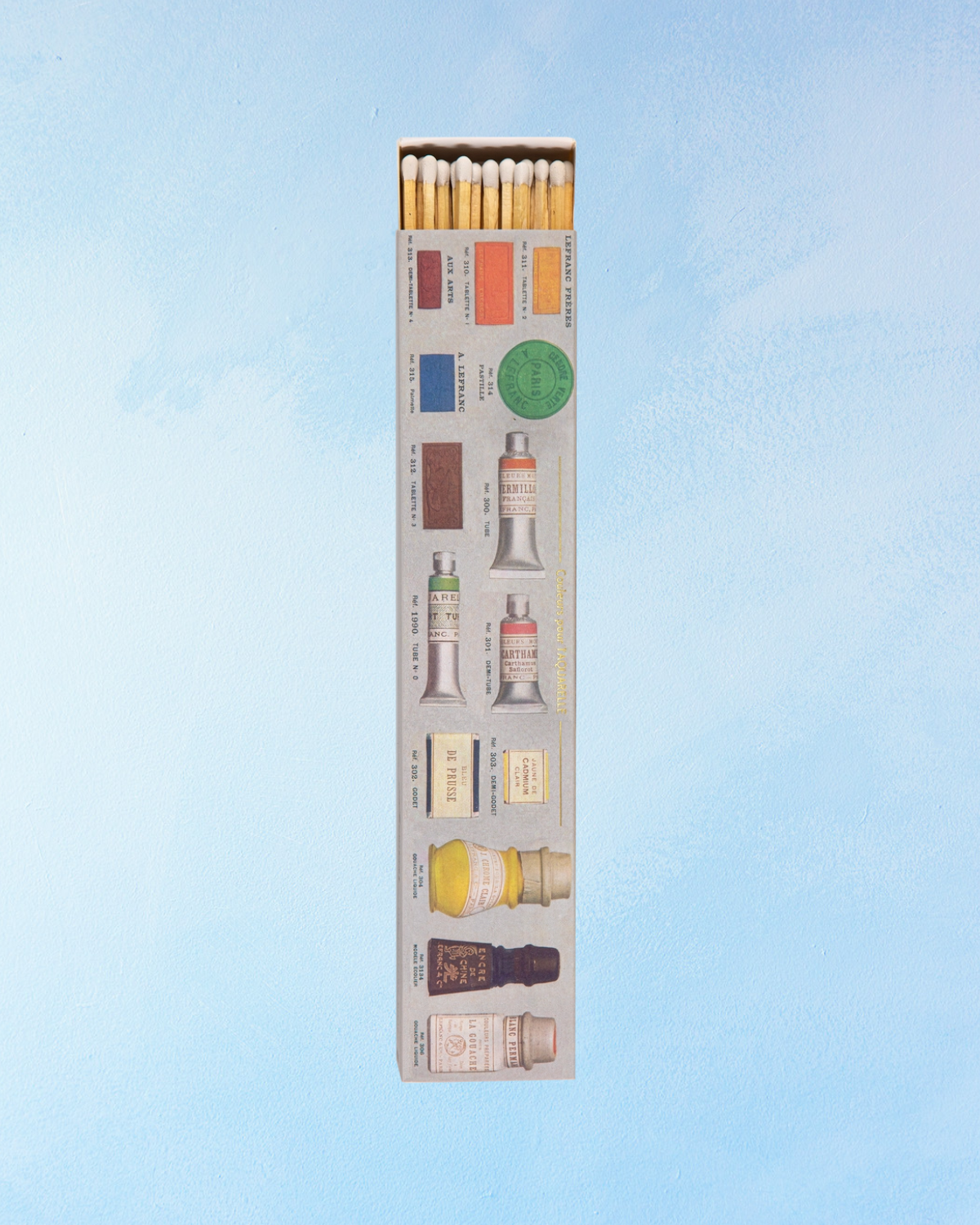 fancy matches - paint tube