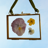 ornament - pressed flower (multiple styles)