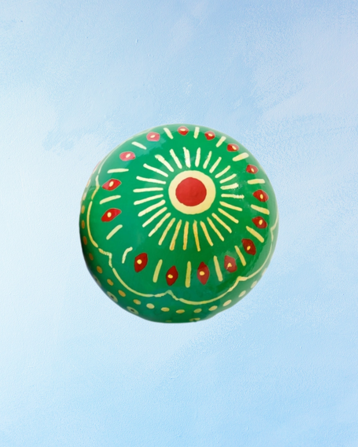 ornament - paper maché bauble (set of 3)