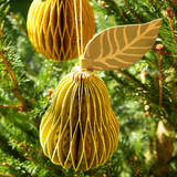 ornament - paper pear