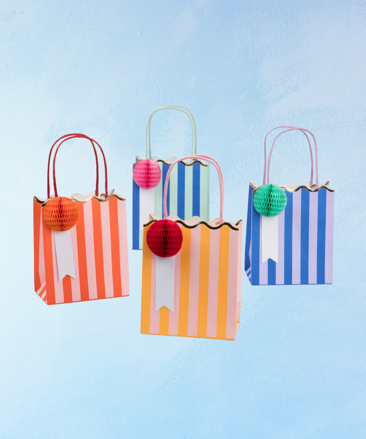 paper party bags - pack of 8
