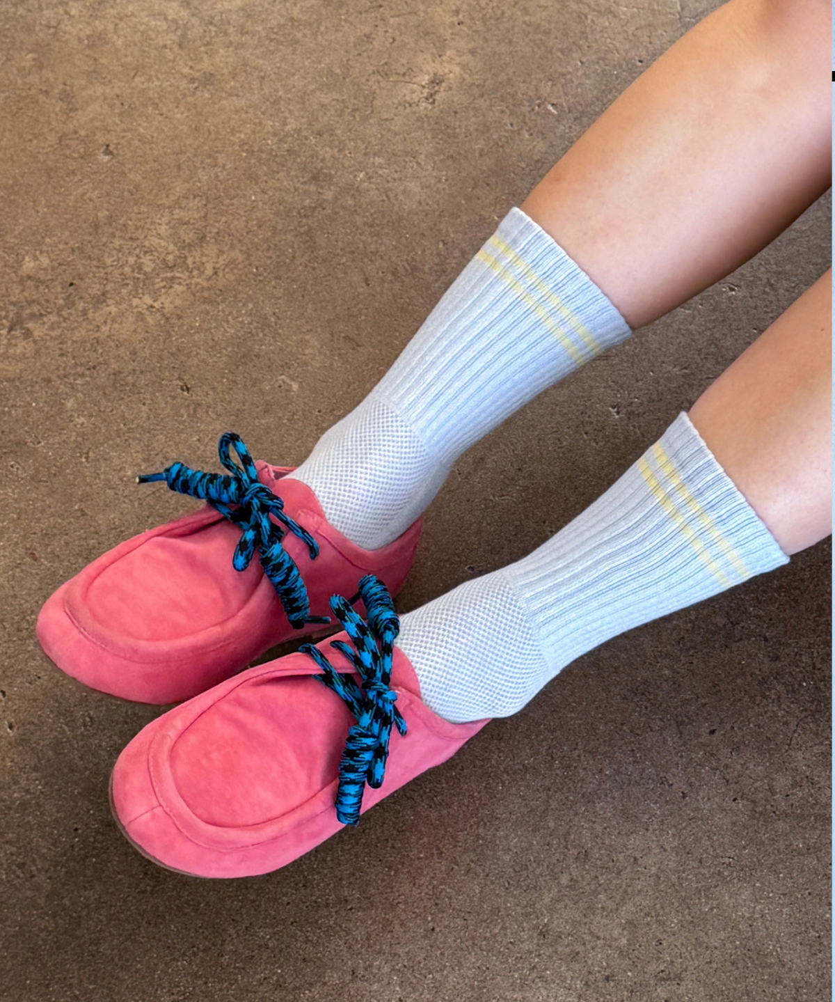 socks - boyfriend - pastel sky