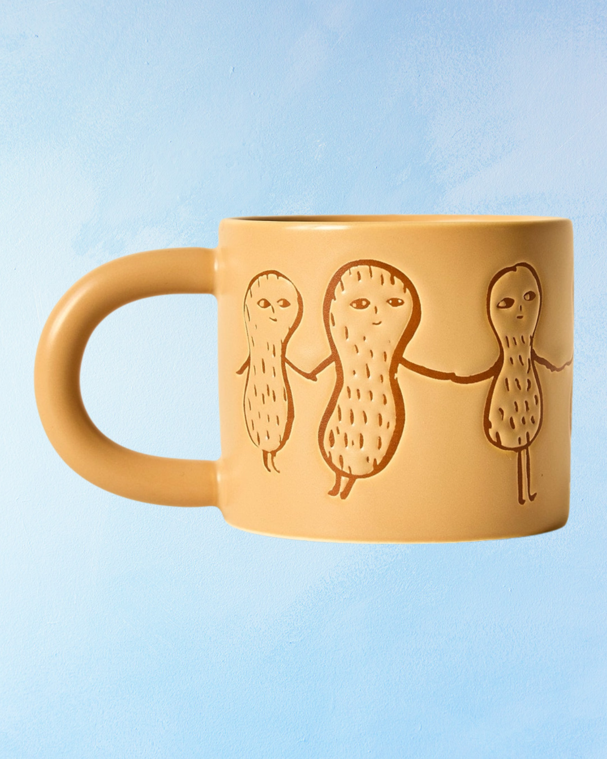 ceramic mug - peanut