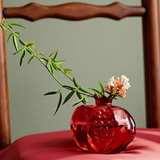 bud vase - pomegranate