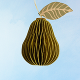 ornament - paper pear