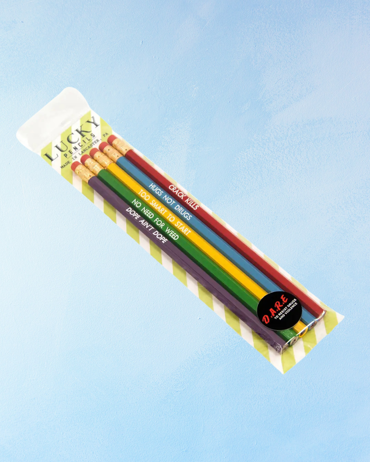 set of pencils - D.A.R.E program