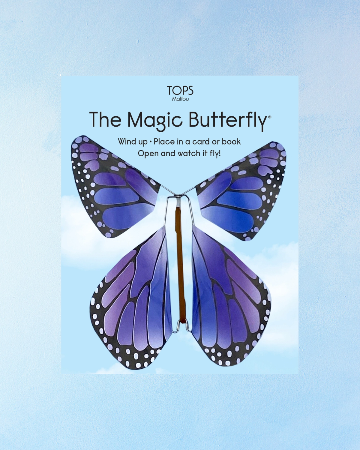 card surprise - magic butterfly