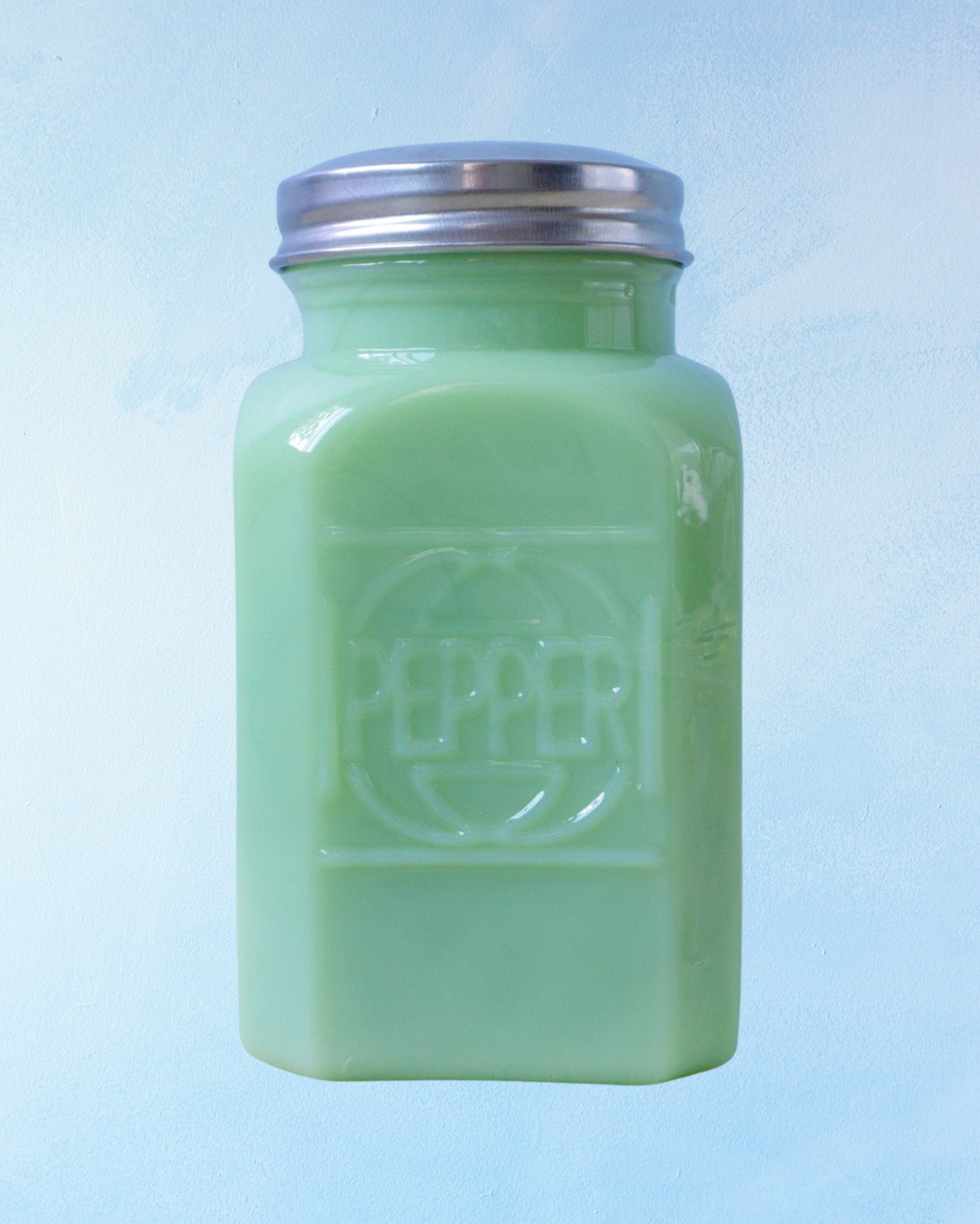 jadeite pepper shaker - large