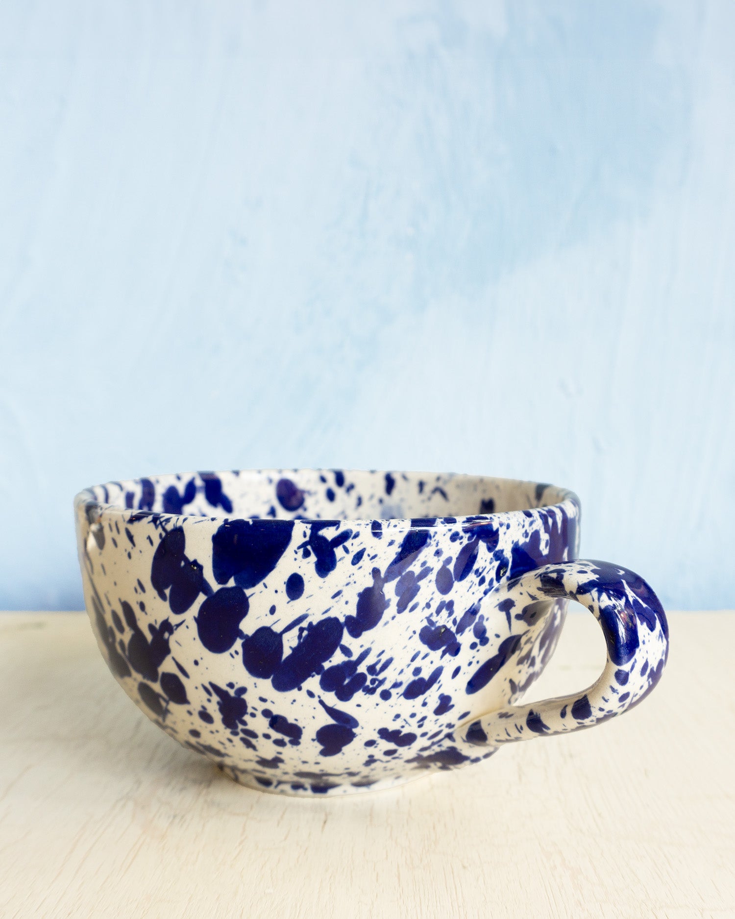 ceramic mug - blue persia