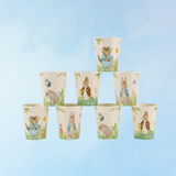 paper cups - peter rabbit (set of eight)