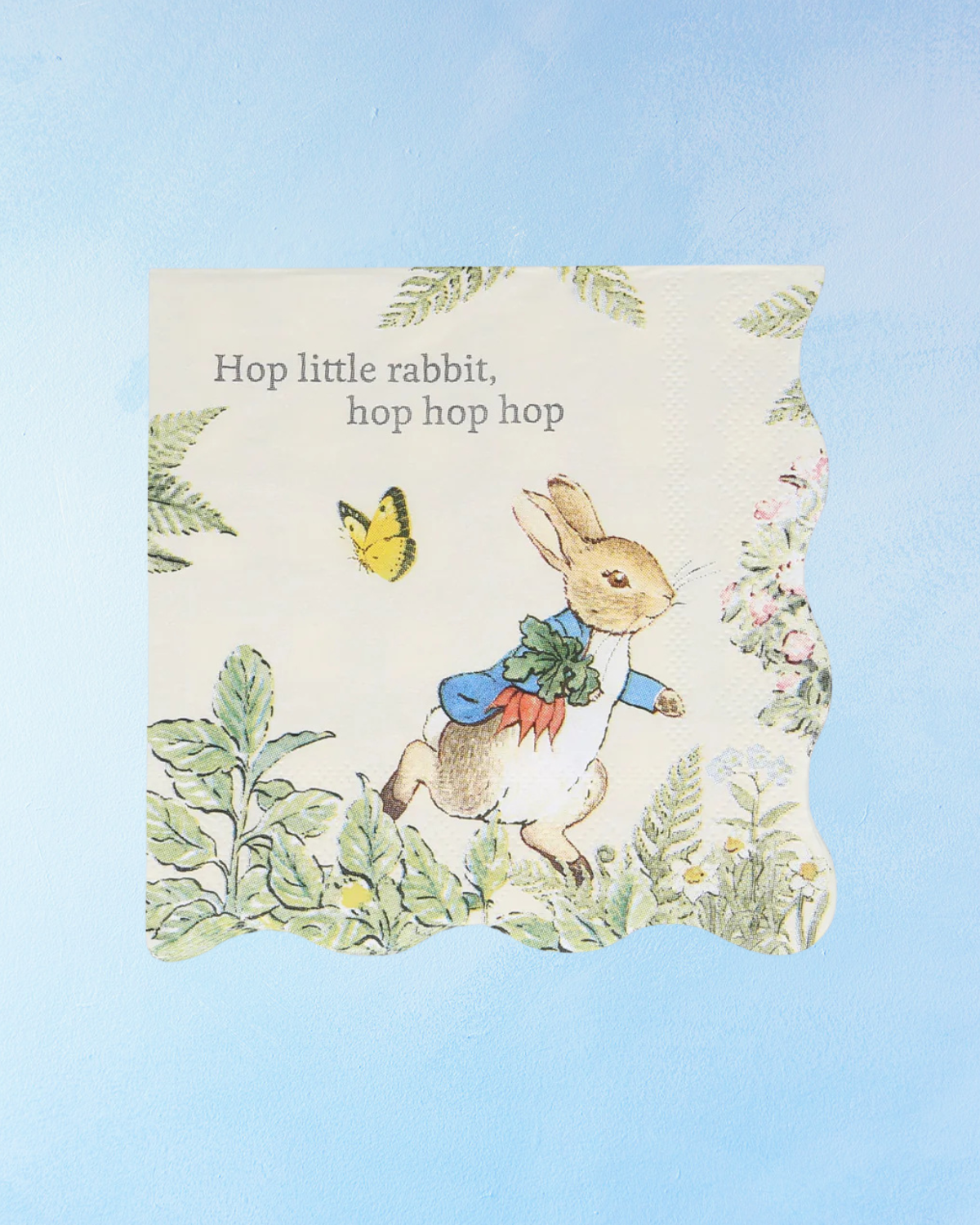 paper napkins - cocktail: peter rabbit