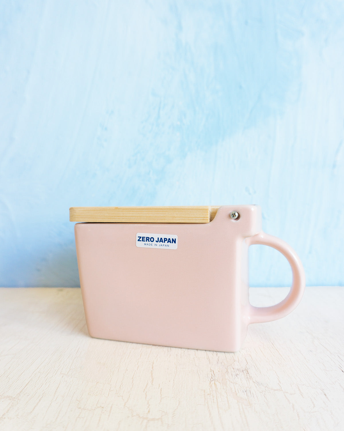 ceramic salt cellar - pink