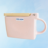 salière en céramique - rose