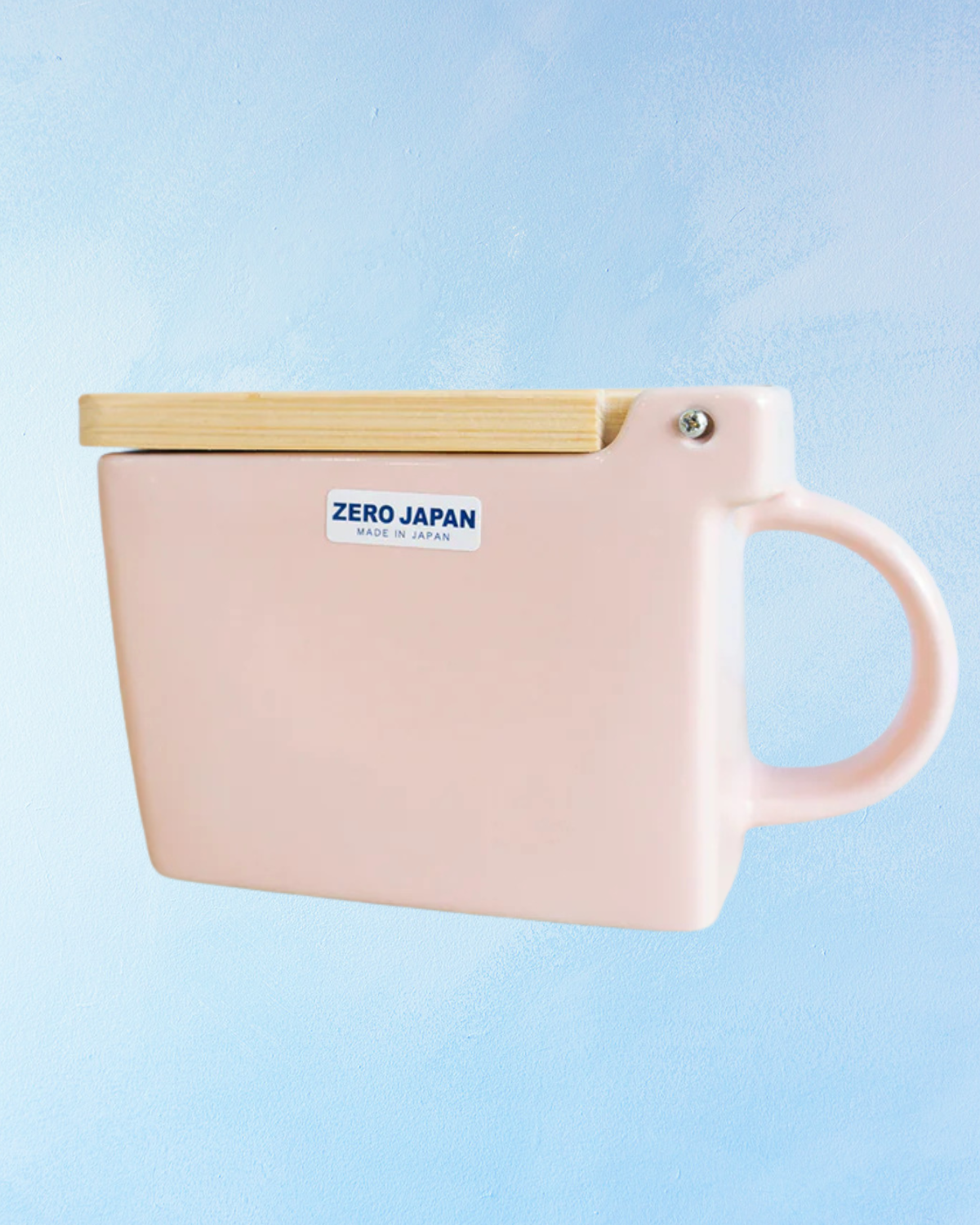 ceramic salt cellar - pink