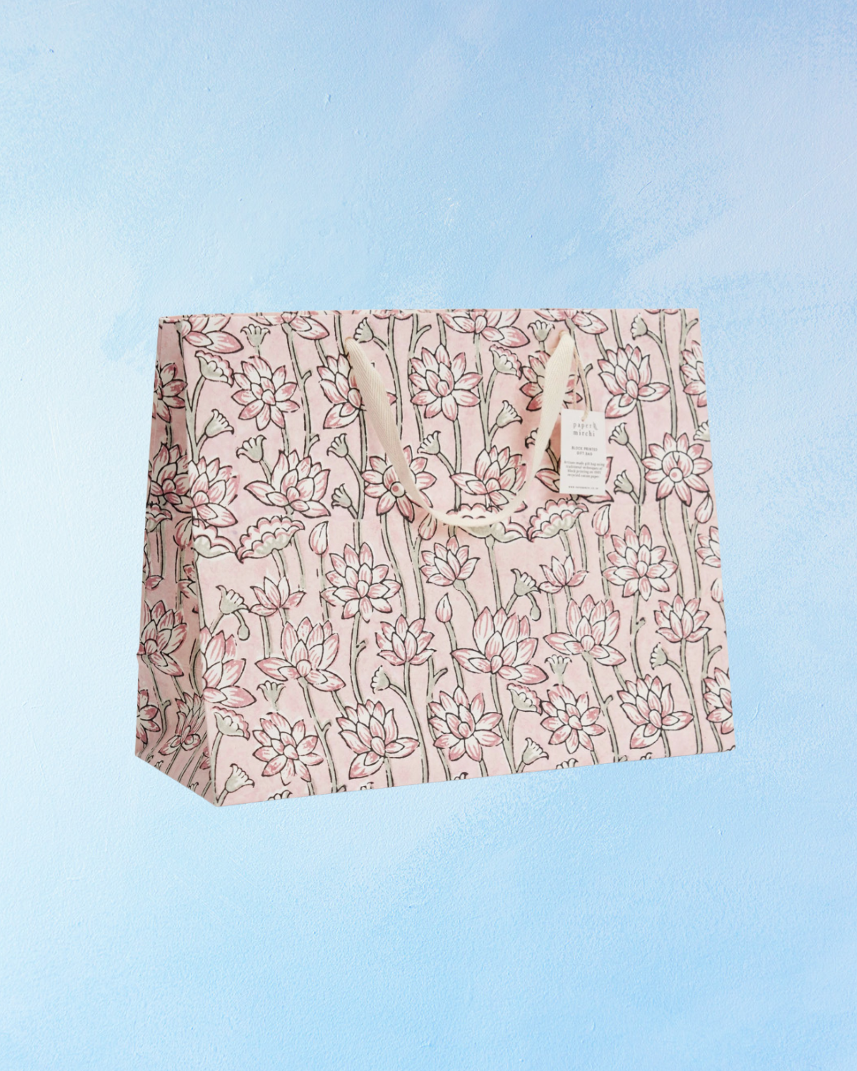 large gift bag - pink earth (multiple styles)