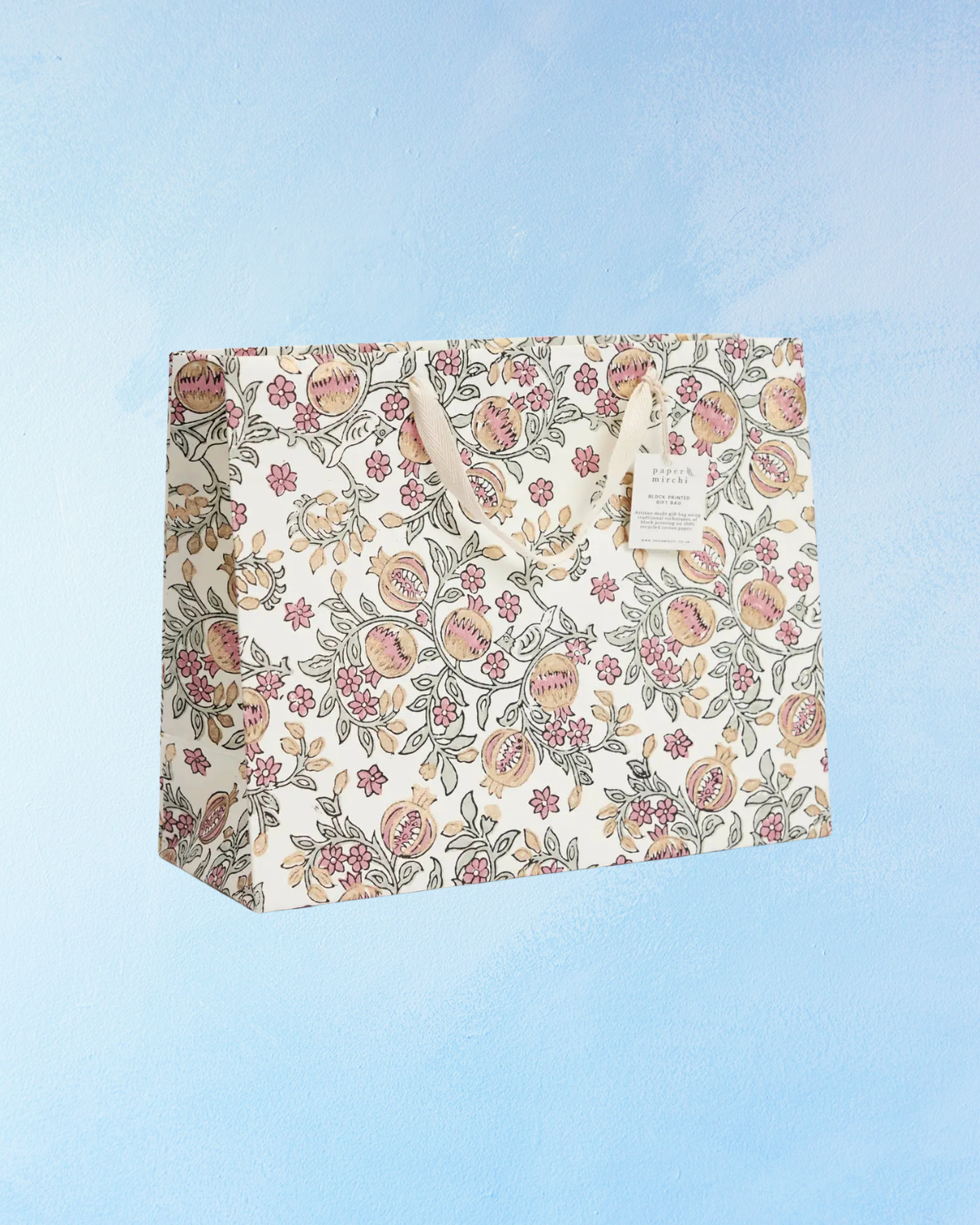 large gift bag - pink earth (multiple styles)