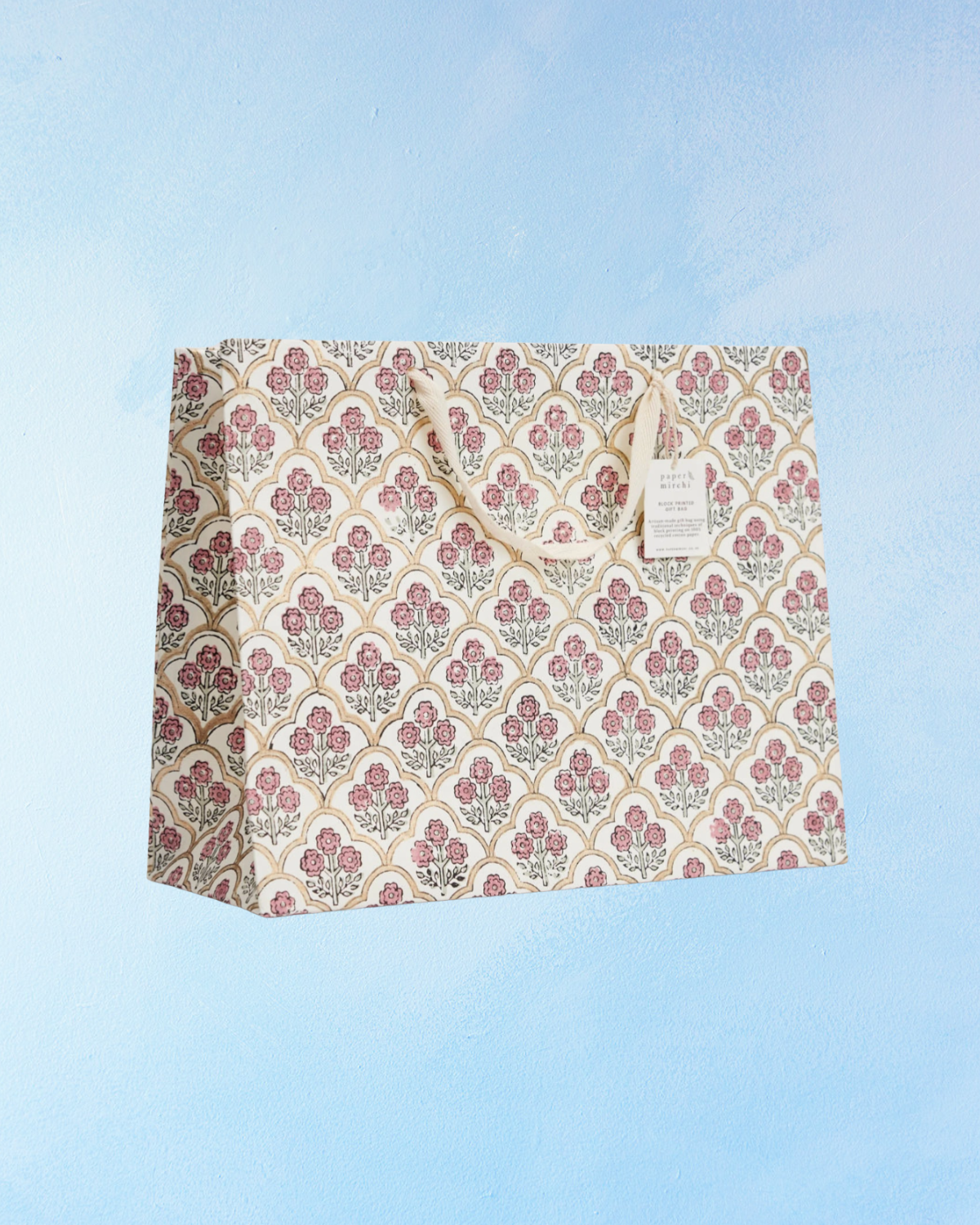 large gift bag - pink earth (multiple styles)