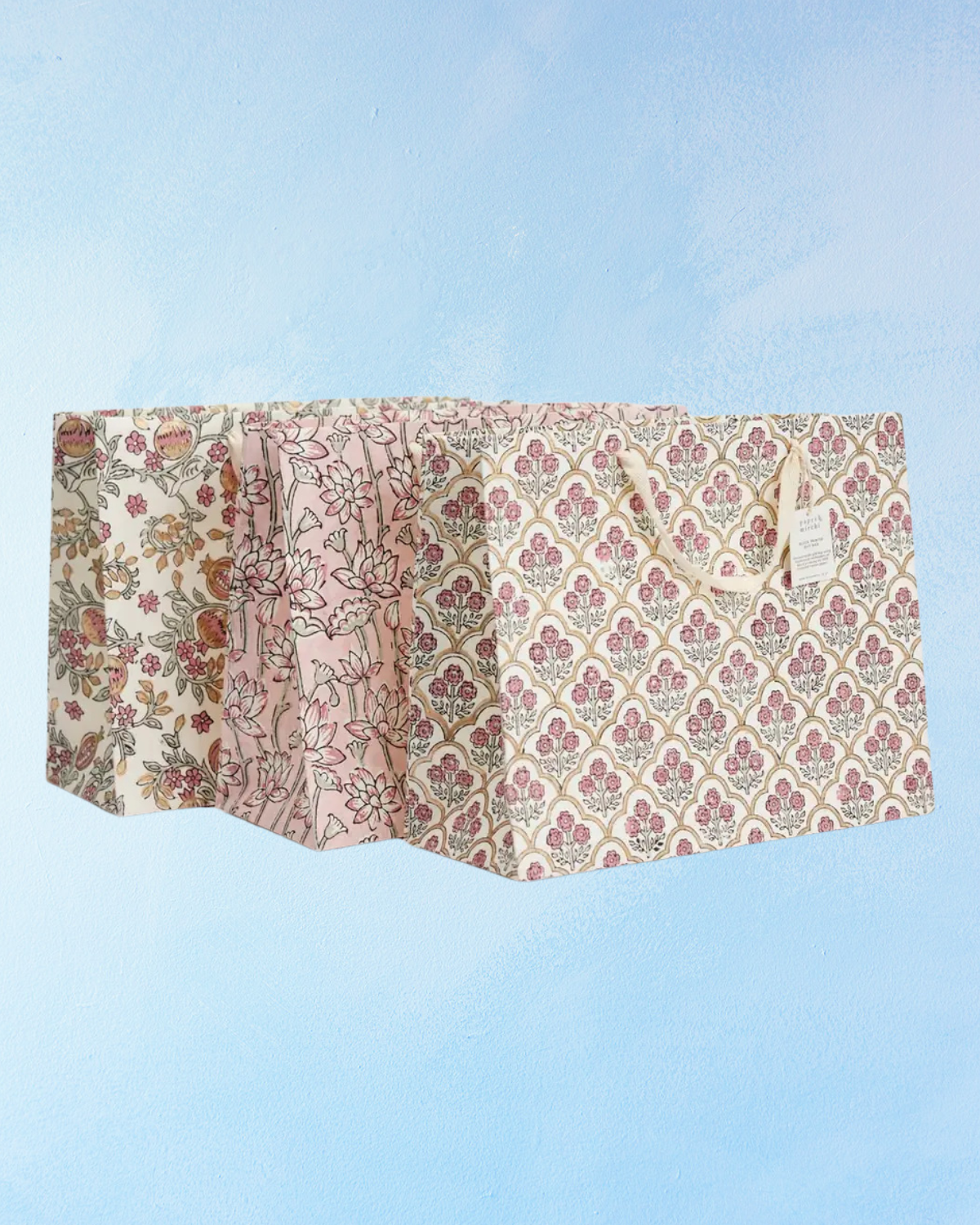 large gift bag - pink earth (multiple styles)