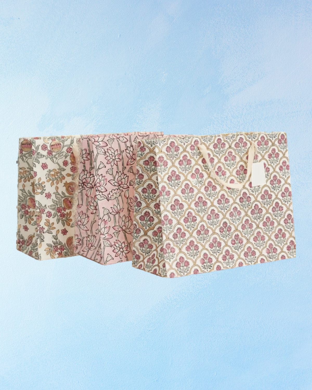 large gift bag - pink earth (multiple styles)