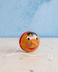 Wooden pinocchio yo-yo