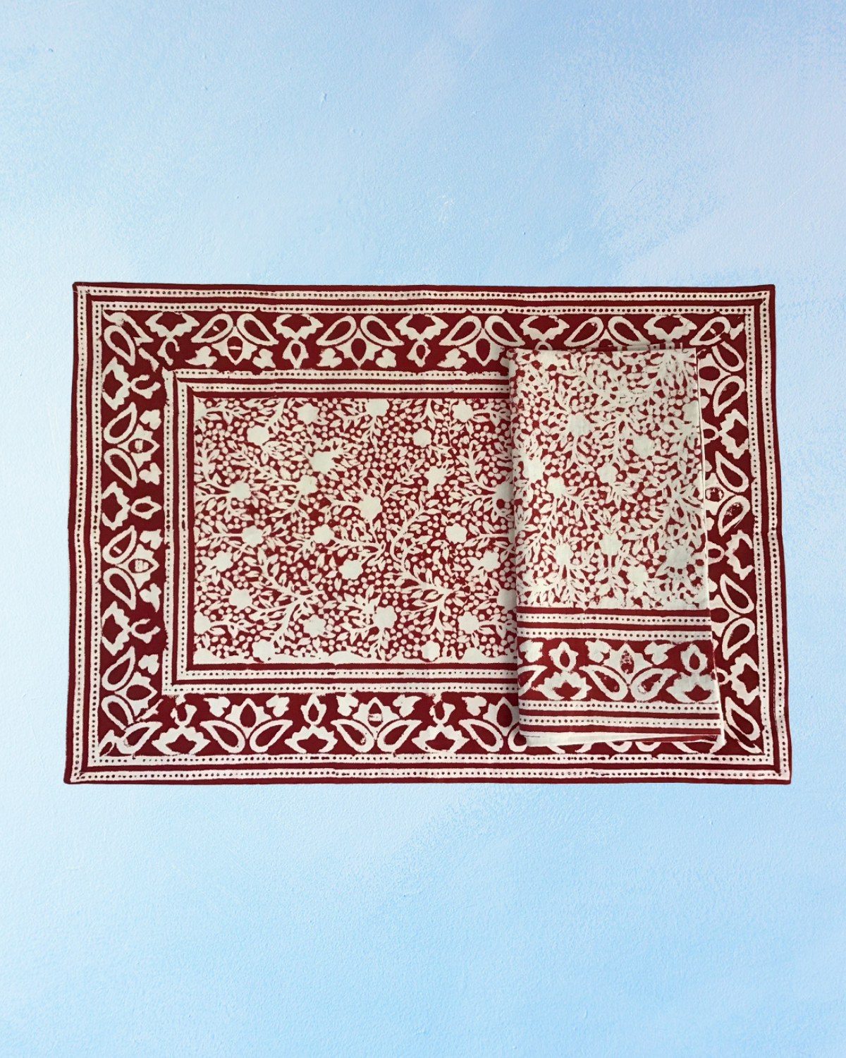 placemats - red vine (set of four)