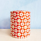 paper pot - plum flowers (multiple sizes)