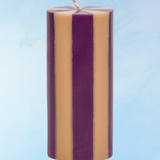 candle - pillar - plum & cheddar (medium)