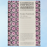 notebook - pocket: sea urchin french lavender