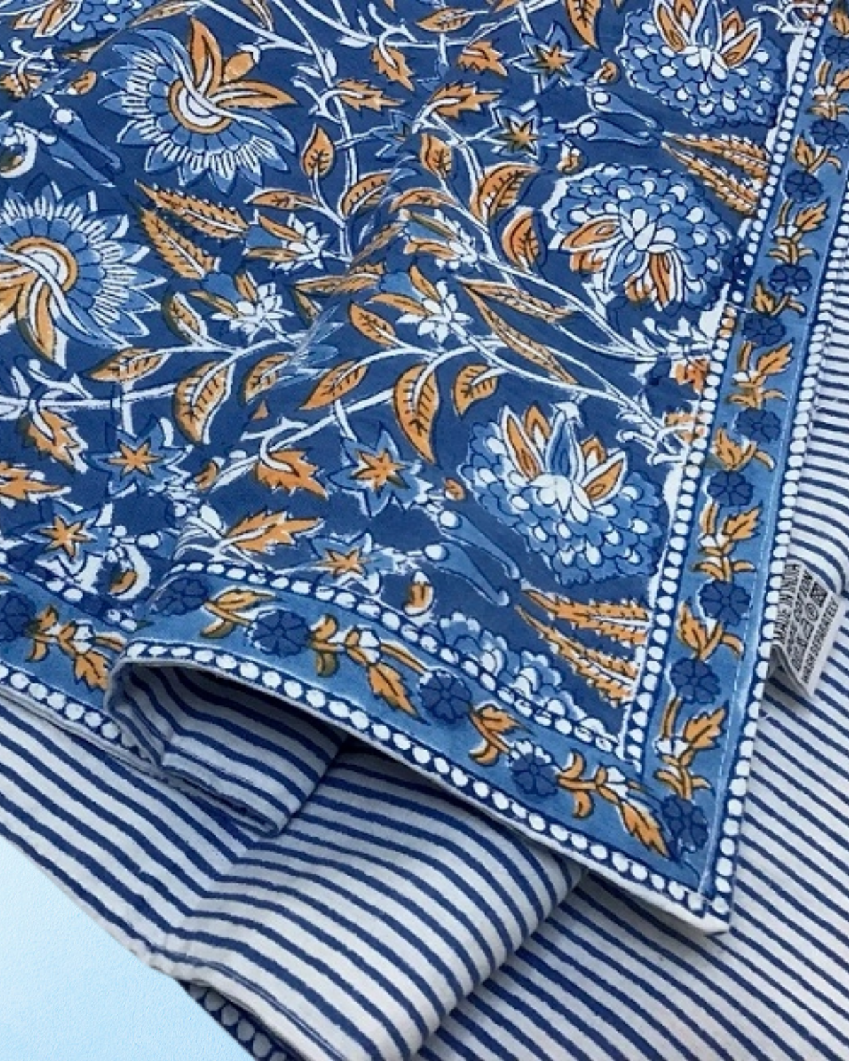 table runner - sarah blue