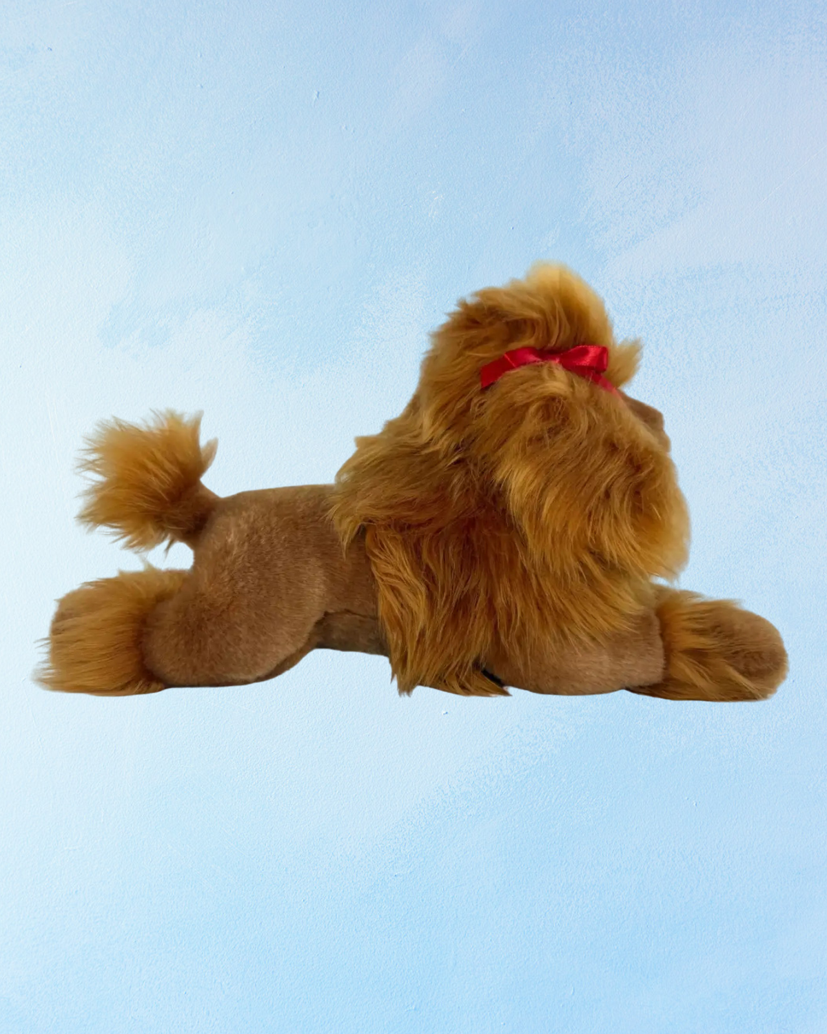 stuffed toy - brown poodle