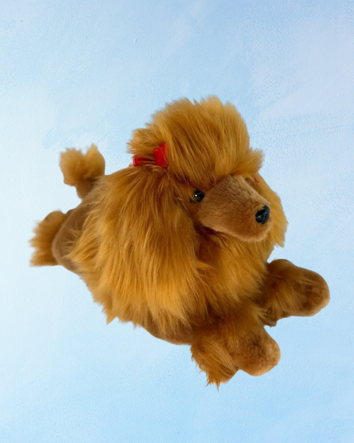 stuffed toy - brown poodle