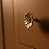 furniture knob -brass:  mia poppy