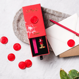 wax seal stamp - poppy