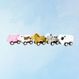 toy - pull back barnyard animals (multiple styles)