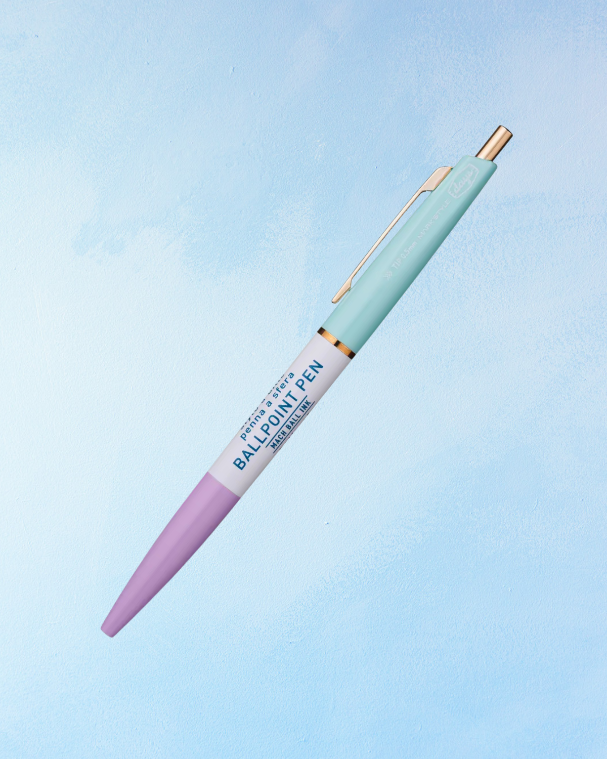 pen - purple/mint