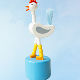 toy - push puppet: chicken