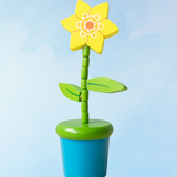 toy - push puppet: daffodil