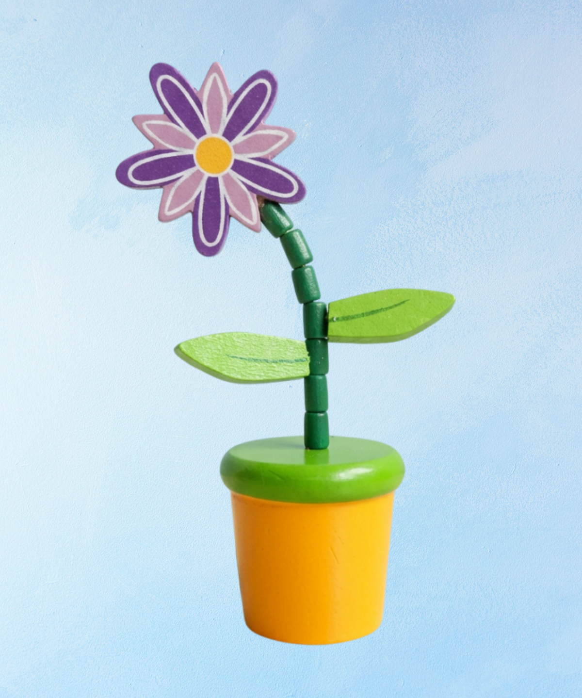 toy - push puppet: dahlia