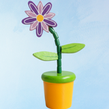 toy - push puppet: dahlia