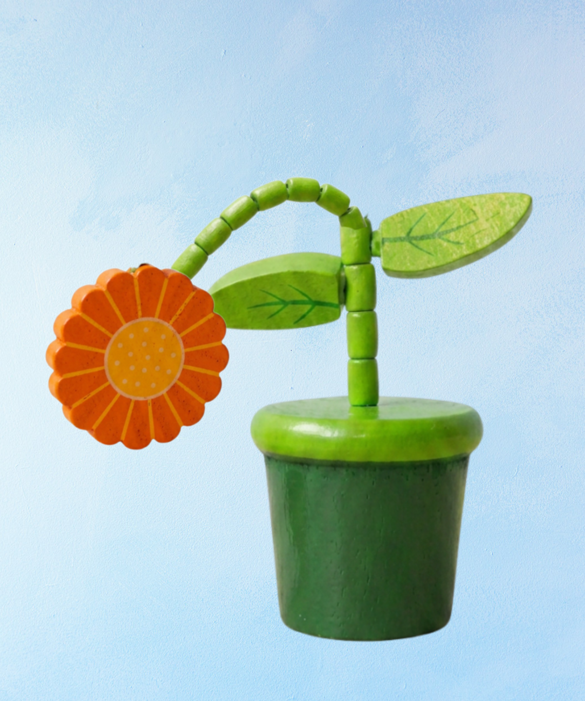 toy - push puppet: daisy