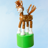 toy - push puppet: horse