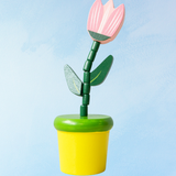 toy - push puppet: tulip
