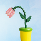 toy - push puppet: tulip