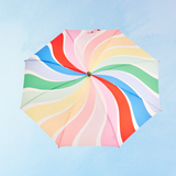 umbrella - original duckhead - kid's rainbow stripe