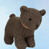 Peluche Eustache avec bébé